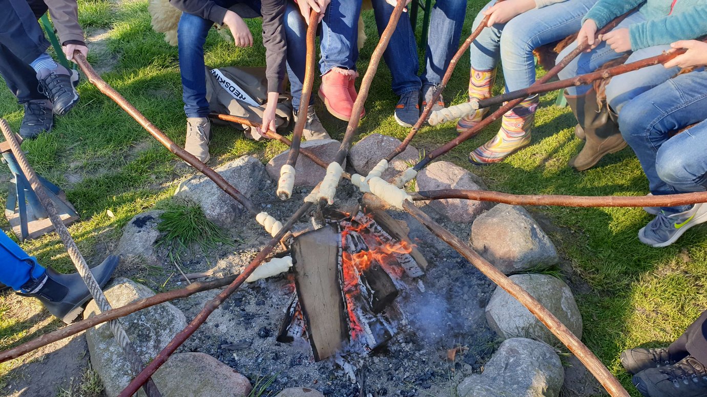Stockbrotbacken